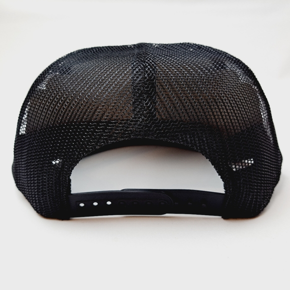 San Francisco 49ers Foam Trucker Mesh Snapback Cap Hat Black New - Picture 5 of 5